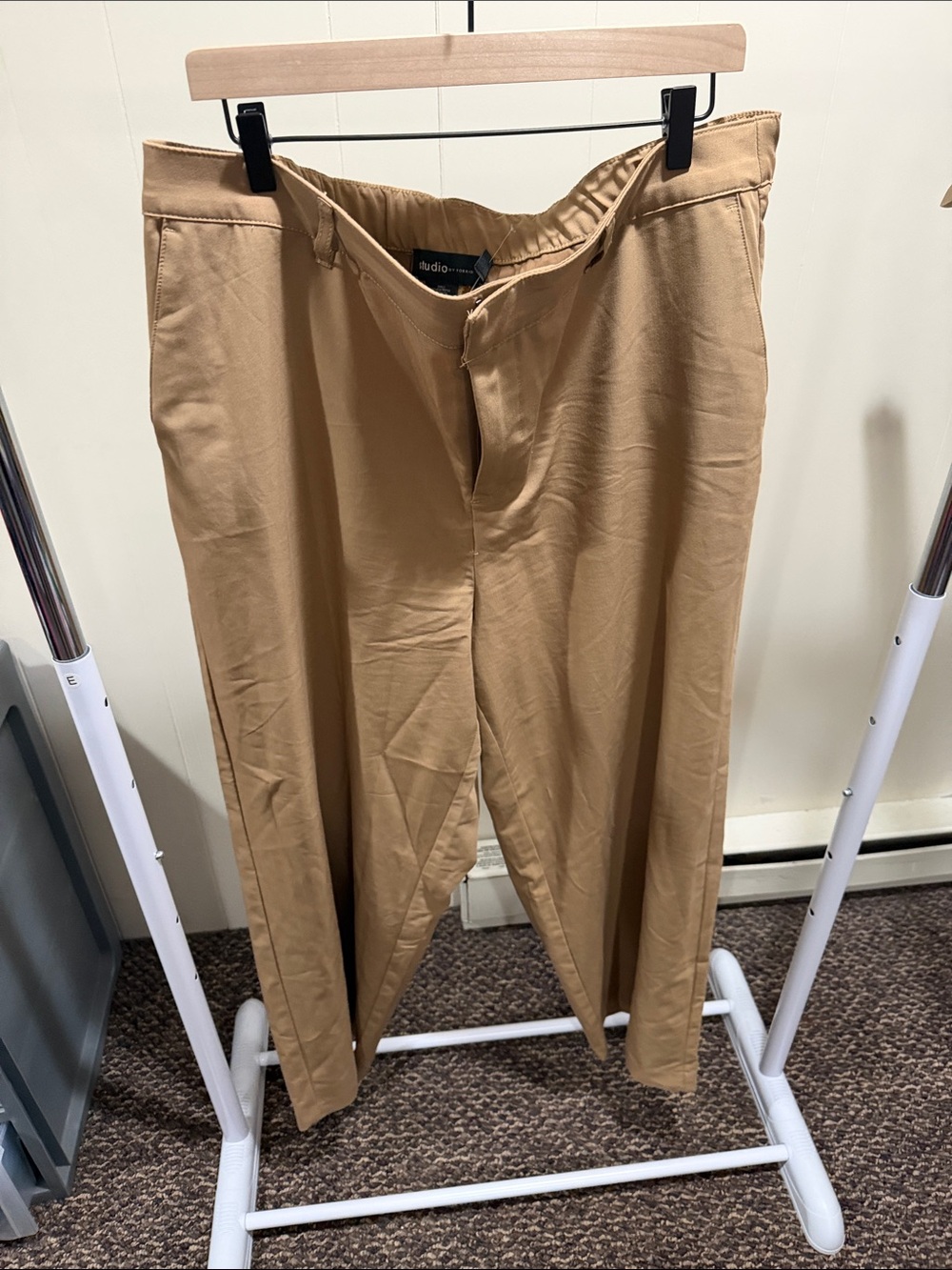 torrid Tan Wide Leg Trousers